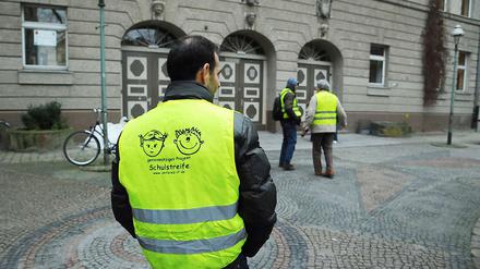 Der Wachschutz vom Jobcenter bewachte das Gymnasium in Neukölln nur einen Tag lang. 