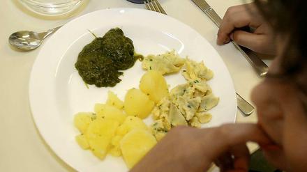 Keine Lust auf Essen. Für zwei Euro pro Mahlzeit ist nicht viel zu machen. 