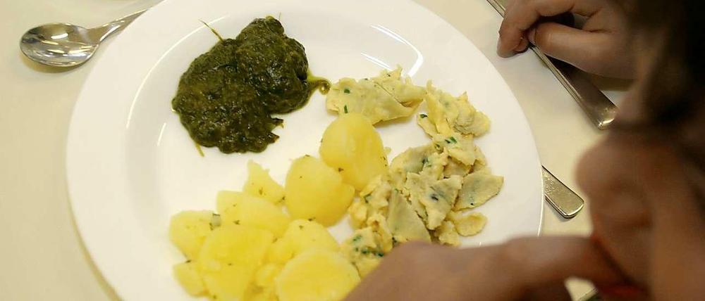 Keine Lust auf Essen. Für zwei Euro pro Mahlzeit ist nicht viel zu machen. 