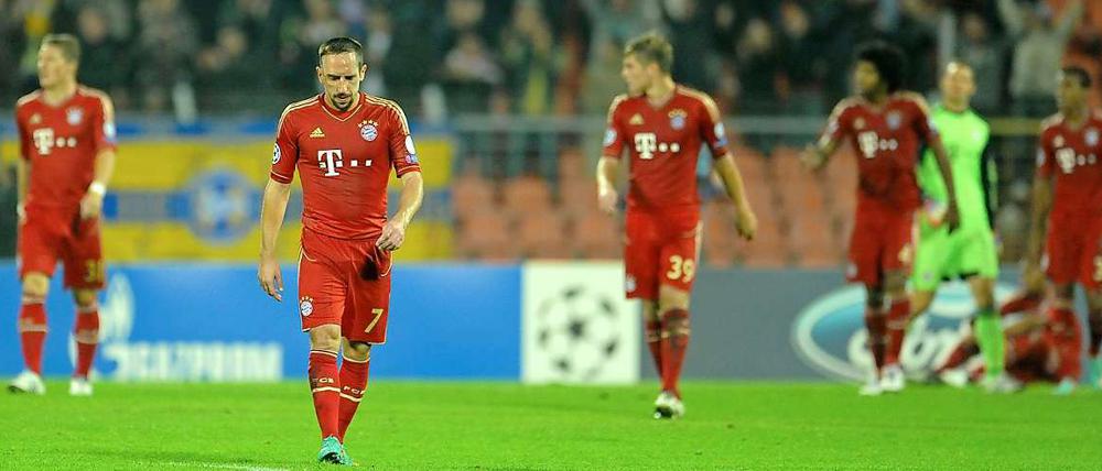 Ribery ließ den Schwung der vergangenen Wochen vermissen, und Thomas Müller agierte zu verhalten.