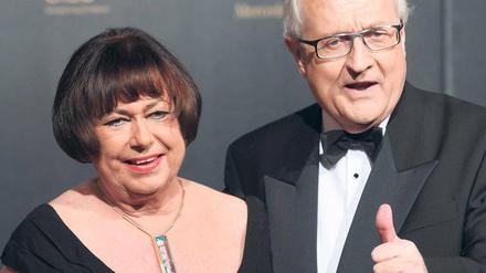In der Kritik: FDP-Fraktionschef Rainer Brüderle, hier mit seiner Frau Angelika. 