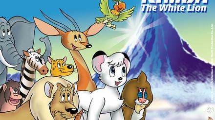 Von Disney kopiert: Ein Promobild der Zeichentrickserie mit den Abenteuern von Kimba.