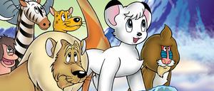 Von Disney kopiert: Ein Promobild der Zeichentrickserie mit den Abenteuern von Kimba.