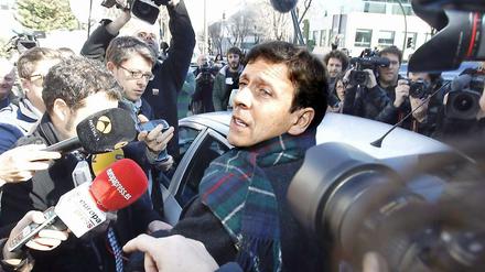 Was wird er sagen? Eufemiano Fuentes am Montag in Madrid. 