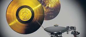 Himmlische Musik. Die Datenträger, die die Voyager mit sich führen, enthalten auch Werke von Bach bis Chuck Berry.