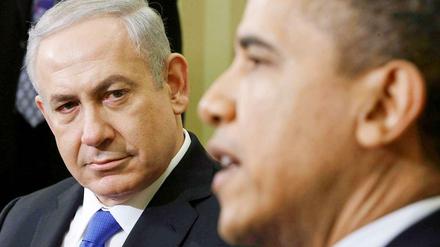 Obama und Netanjahu zeigten demonstrative Nähe.