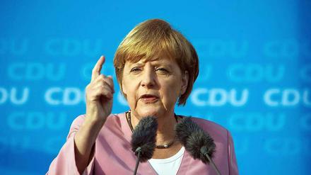 Bundeskanzlerin Angela Merkel.