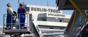 Flughafen Tegel.