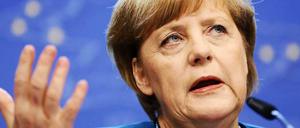 Bundeskanzlerin Angela Merkel (CDU) will keine Kehrtwende in der Klimapolitik erkennen. Aber die Schiefergasrevolution in den USA habe die Rahmenbedingungen verändert, argumentierte sie in Brüssel. 