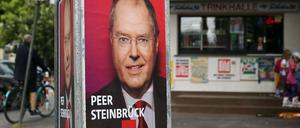 Bald vielleicht auch vor ihrer Tür. Kandidat Peer Steinbrück.