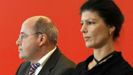Gregor Gysi und Sahra Wagenknecht