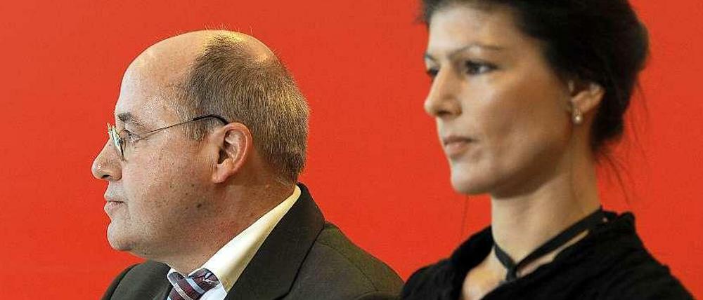 Gregor Gysi und Sahra Wagenknecht