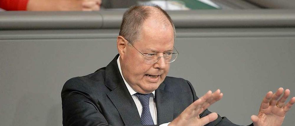 Da hilft auch kein Beschwichtigen: Die Hilfsorganisation "Ärzte ohne Grenzen" will Peer Steinbrücks Spende nicht.