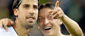Gute Freunde kann Real trennen. Khedira (l.) und Özil werden nur noch in der Nationalmannschaft gemeinsam spielen.