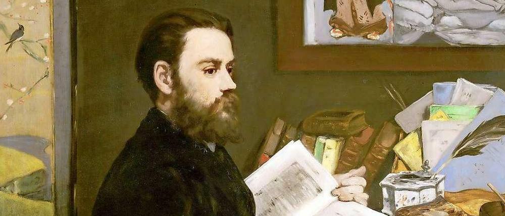 Edouard Manet, "Portrait von Émile Zola", 1868