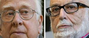 Peter Higgs und Francois Englert werden mit dem Nobelpreis für Physik geehrt.