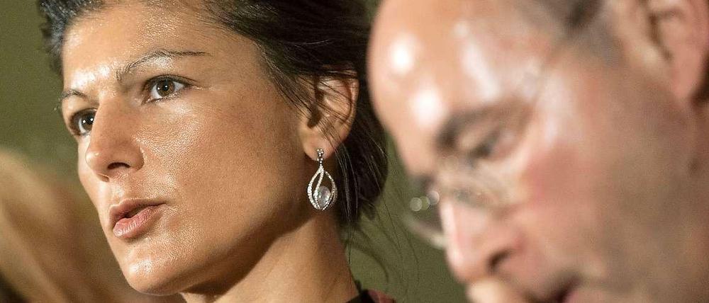 Gregor Gysi bleibt allein an der Spitze der Linken, die Position von Sahra Wagenknecht wird allerdings aufgewertet.