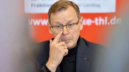 Bodo Ramelow, Vorsitzender der Linkspartei-Fraktion im Thüringer Landtag