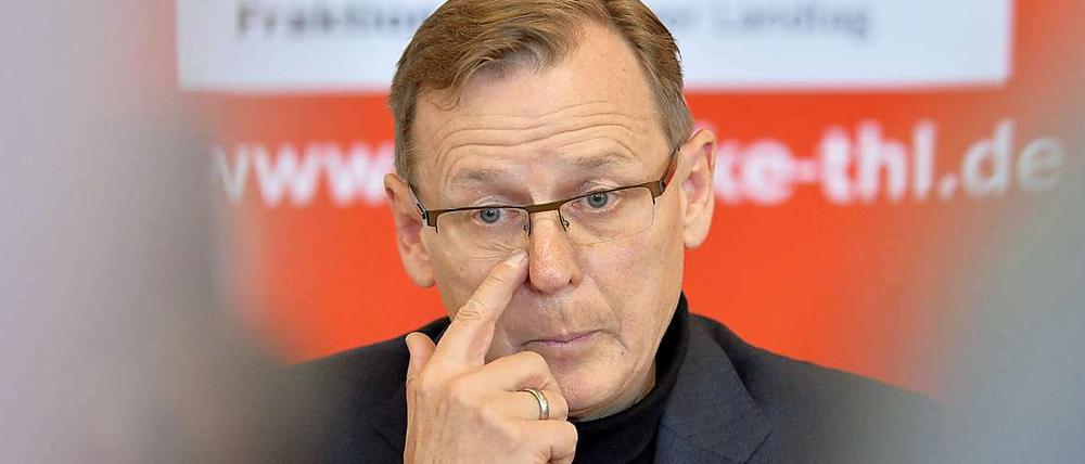 Bodo Ramelow, Vorsitzender der Linkspartei-Fraktion im Thüringer Landtag