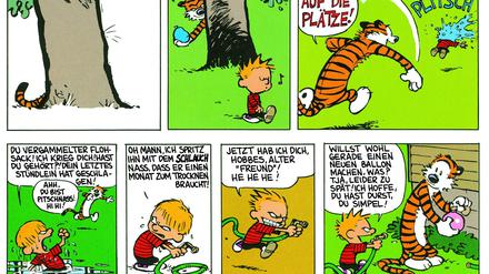 Fantasiewelten: Ein Sonntagsstrip von 1992.