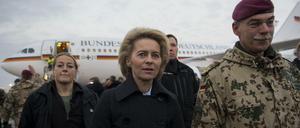 Ursula von der Leyen (CDU) in Masar-i-Scharif.