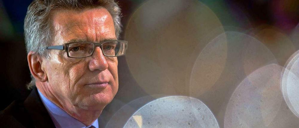 CDU-Bundesvorstandsmitglied und Verteidigungsminister Thomas de Maizière.