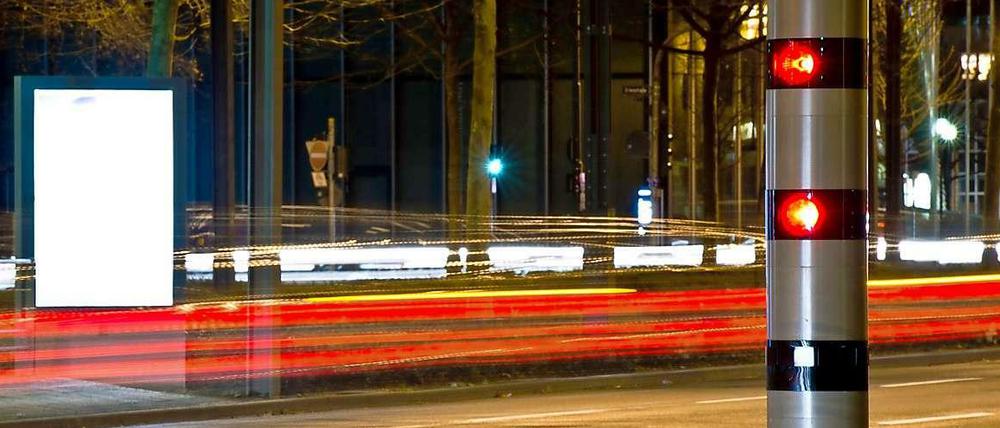Auch die Berliner Polizei beteiligt sich am ersten bundesweiten Blitzmarathon.
