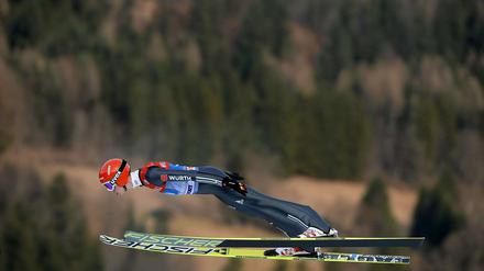 Noch ein Hoffnungsträger. Karl Geiger hat Martin Schmitt aus dem Team gedrängt. Ob er den Sprung nach ganz vorne schafft? 