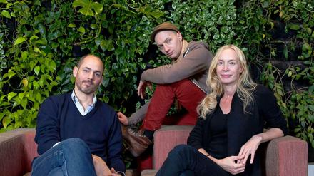 Neue Generation Filmemacher: Edward Berger, Dietrich Brüggemann und Feo Aladag (von links)