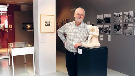 Gegen Diskriminierung. Detlef Mücke im Schwulen Museum in Schöneberg.