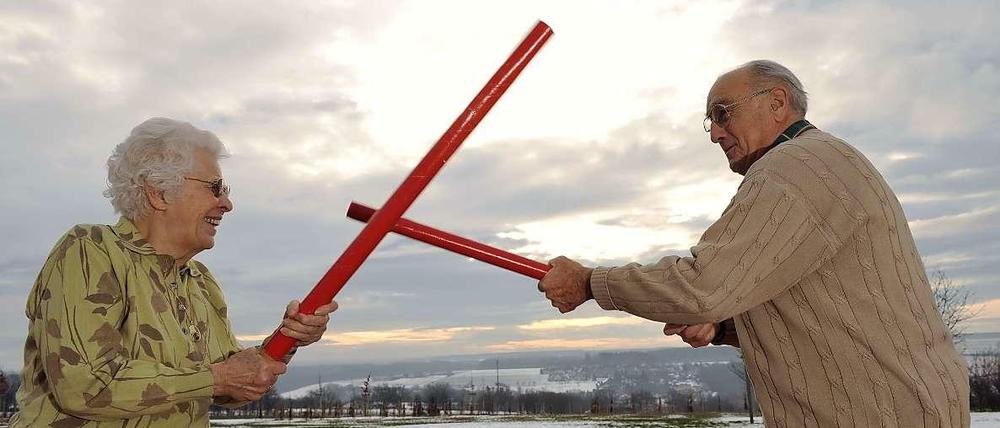 Ich hau dich weg! Selbst das Freizeitverhalten "richtiger" Senioren lässt sich heute kaum noch pauschal bestimmen.