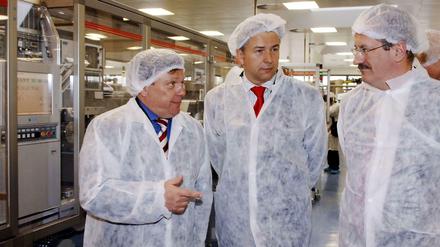 Klaus Wowereit war auch schon da. Die Berlin-Chemie im Süden Berlins gehört zu den Zielen der Langen Nacht der Industrie. 