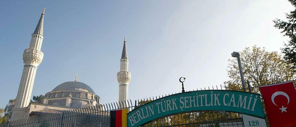 Die Sehitlik-Moschee in Neukölln, Berlins größte Moschee.