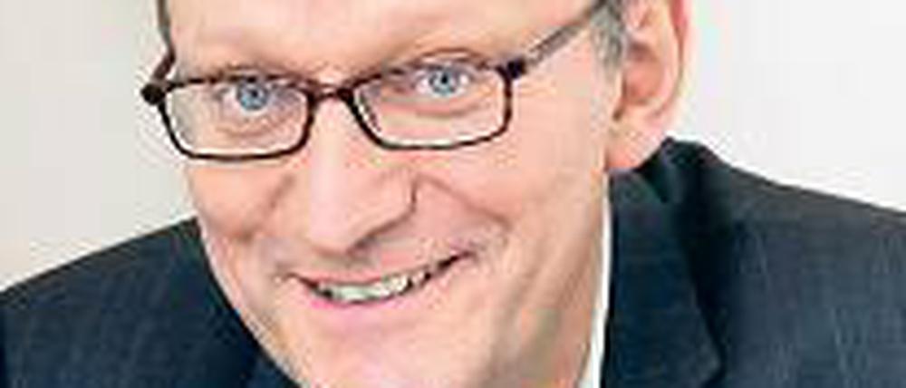 Der Kabarettist Frank Lüdecke, 53.