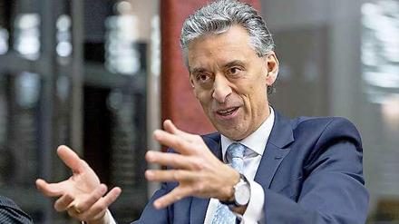 Post-Chef Frank Appel in seinem Büro in Bonn.