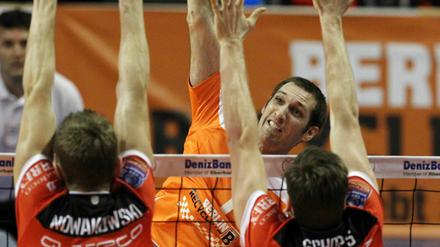 Scott Touzinsky von den Volleys versuchte alles, doch am Ende reichte es nicht zum Sieg.