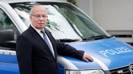 Der Bundesvorsitzende der deutschen Polizeigewerkschaft Rainer Wendt (Archiv).