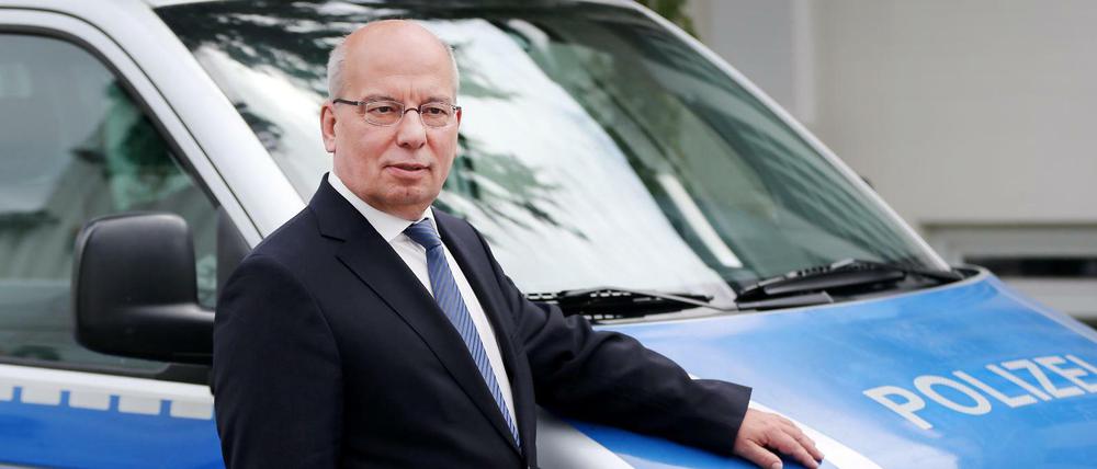 Der Bundesvorsitzende der deutschen Polizeigewerkschaft Rainer Wendt (Archiv).