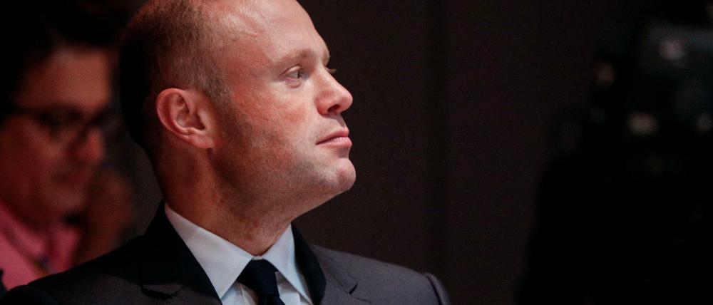 Maltas Noch-Regierungschef Joseph Muscat wird am Donnerstag zum EU-Gipfel erwartet.