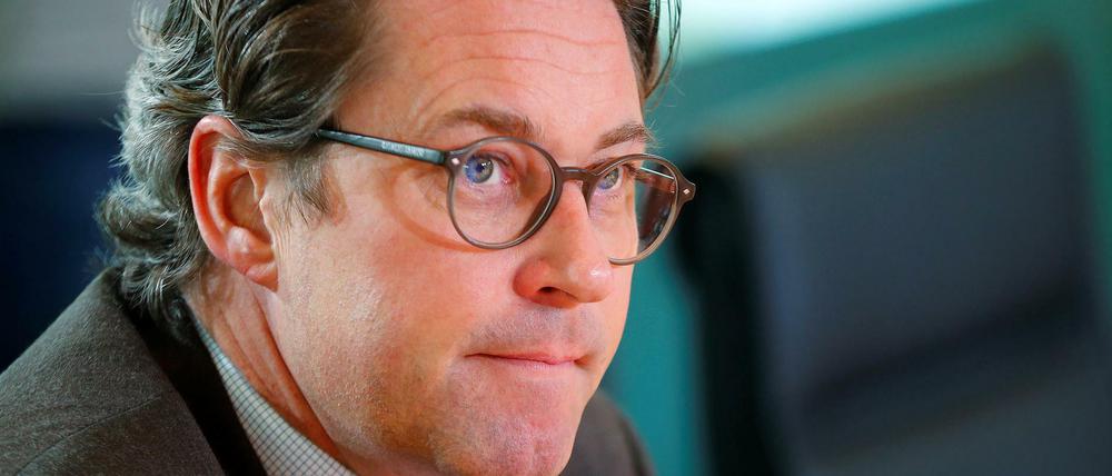 Verkehrsminister Andreas Scheuer (CSU).