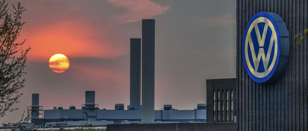 Das Kraftwerk des Volkswagen-Konzerns in Wolfsburg. 