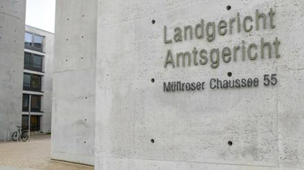 Frankfurt (Oder): Das Gebäude des Amts- und Landgerichts. 