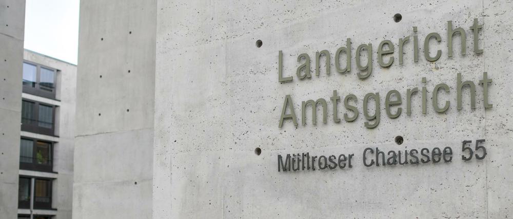 Frankfurt (Oder): Das Gebäude des Amts- und Landgerichts.