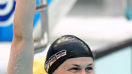 Kinderdienst: Britta Steffen holt in China Gold