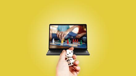 Viele Spiele lassen sich auch online spielen - und selbst auf Brettspiele müssen Sie nicht verzichten.