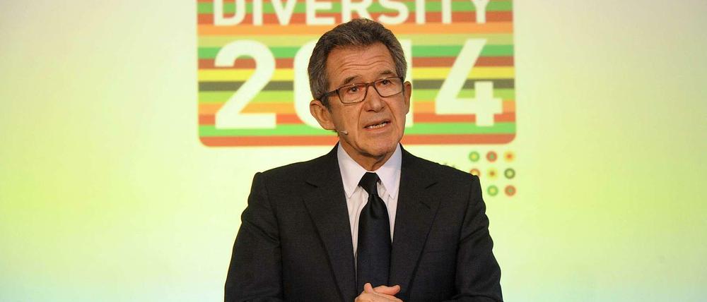Lord John Browne wurde 1998 von der englischen Königin zum Ritter geschlagen. Auf dem Diversity-Kongress sprach er über sein Coming-Out.