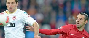Mann des Tages: Pavel Krmas (r.) erzielte das entscheidende Tor für Freiburg.