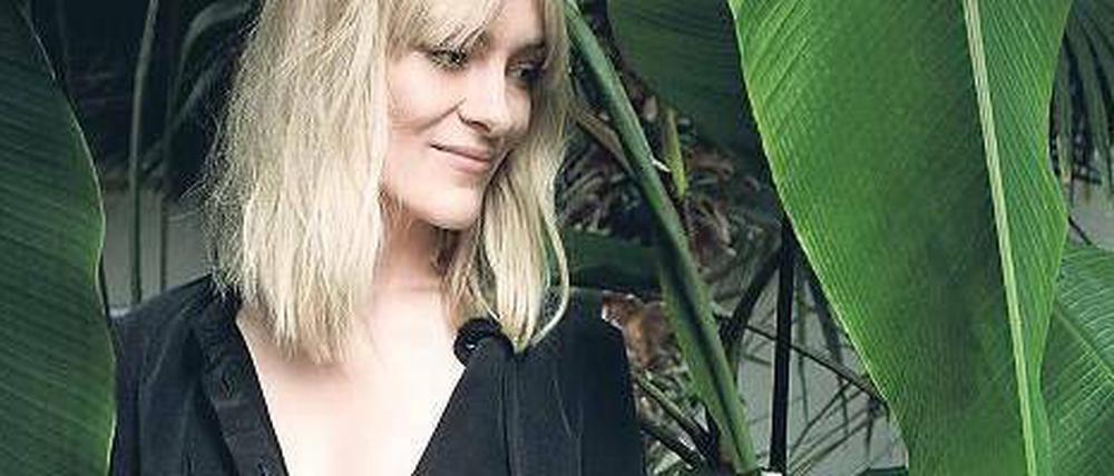 Im grünen Bereich. Muuse produziert Yvonne Laufers Kleider.