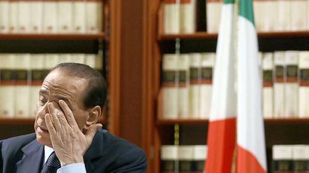 In erster Instanz verurteilt: Italiens früherer Regierungschef Silvio Berlusconi.