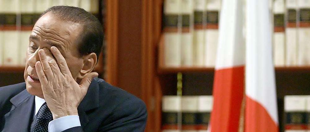 In erster Instanz verurteilt: Italiens früherer Regierungschef Silvio Berlusconi.